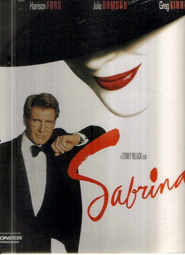 SABRINA   * HARRISON FORD* JULIA ORMOND* GREG KINNEAR*  DOUBLE LASERDISC