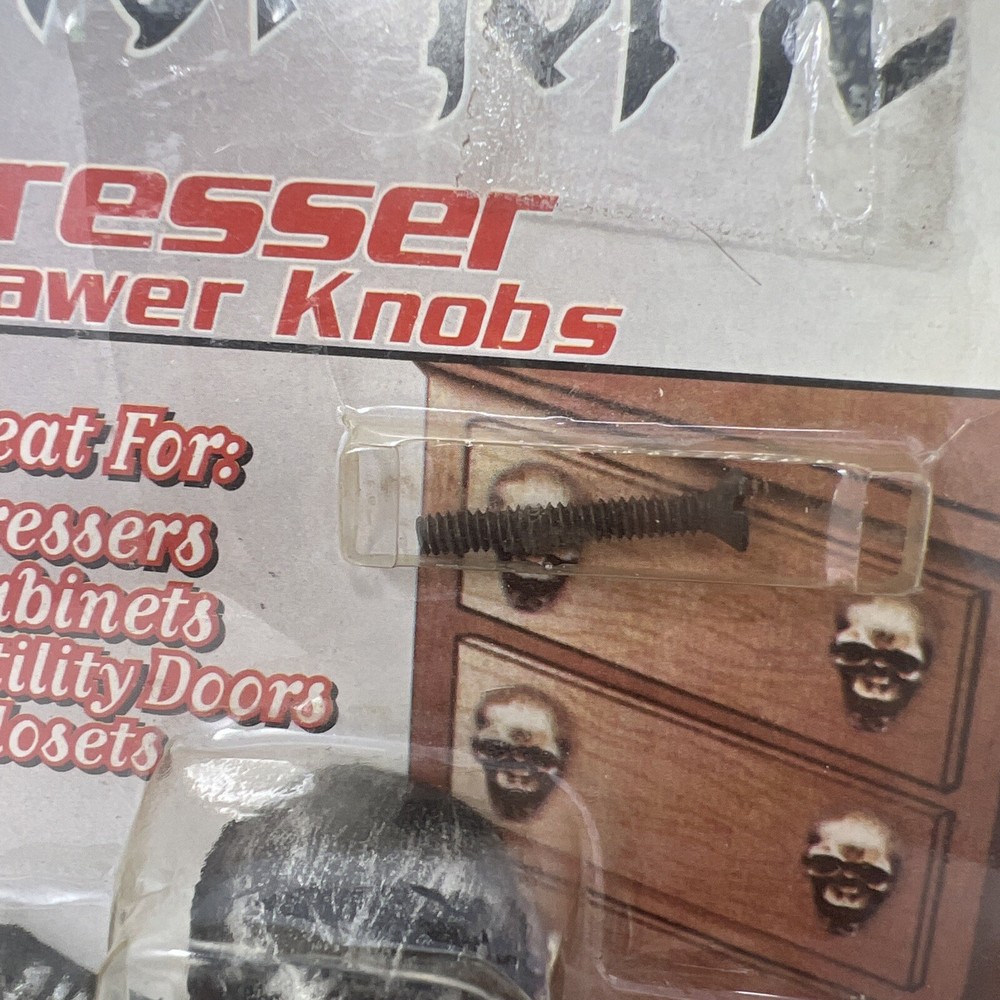 Hot Topic Vintage Skull Pirate Drawer Knobs Pulls 1 Complete 2 Incomplete