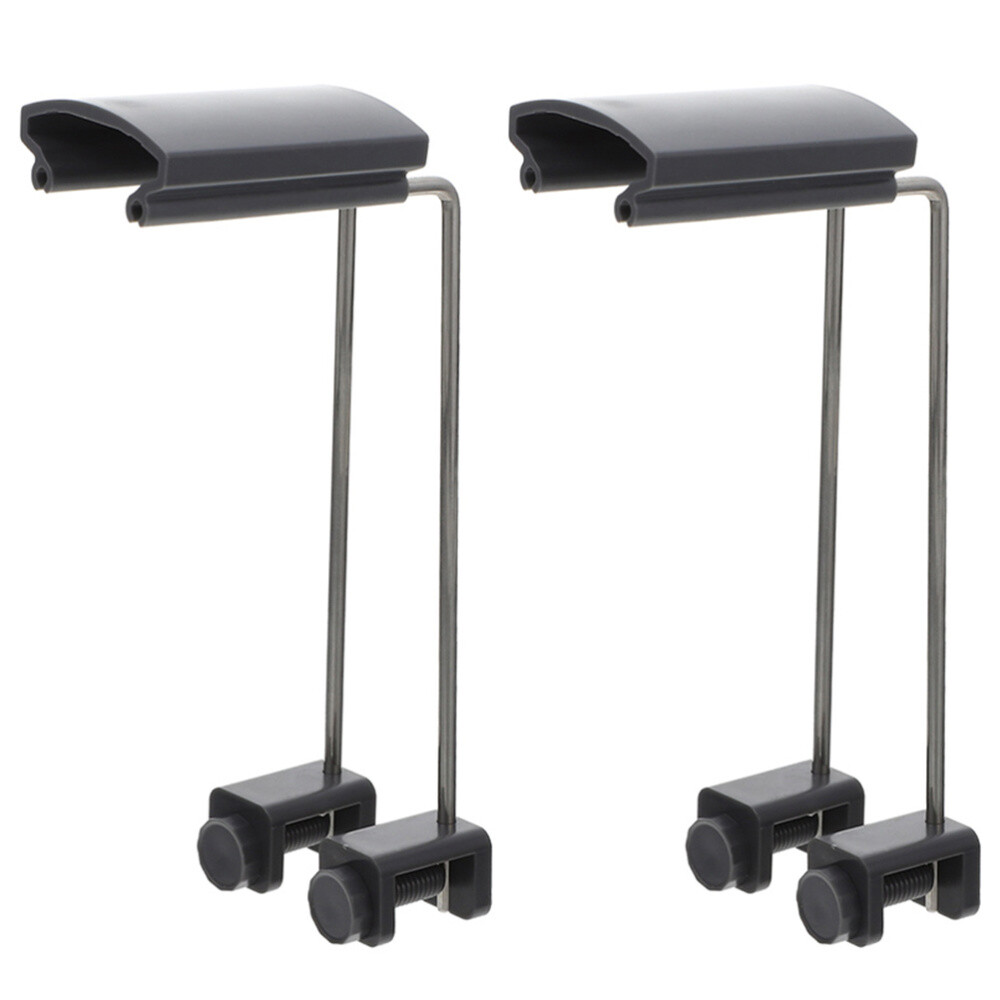 2PCS Aquarium Light Stand Aquarium Light Riser LED Adjustable Tank Mount Bracket