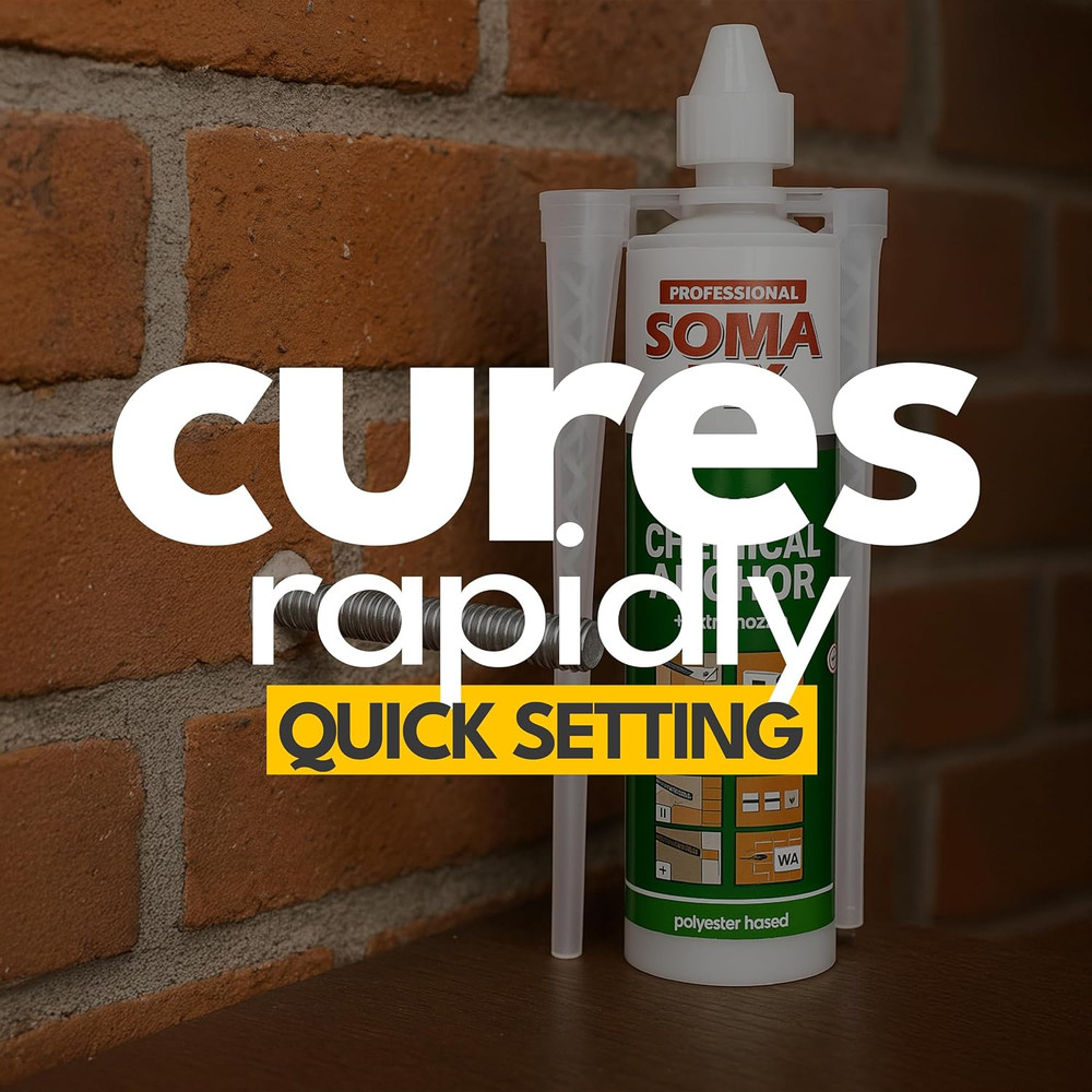 Construction Adhesive Fast Curing Anchoring Concrete Brick Stone Fasteners Gray