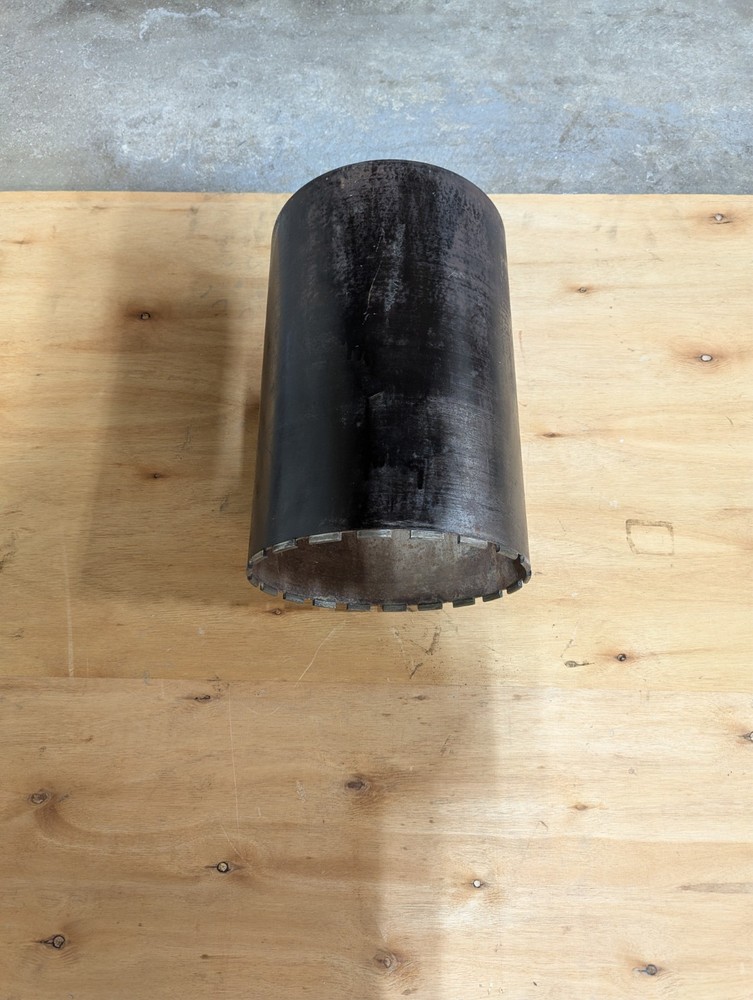 10" PRE OWNED DIAMOND WET CORE BIT