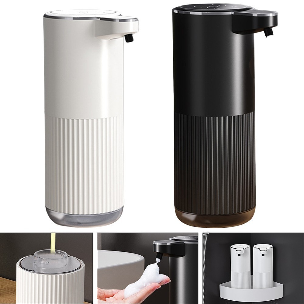 Rechargeable Touchless Soap Dispenser with Visible Soap Level Indicator