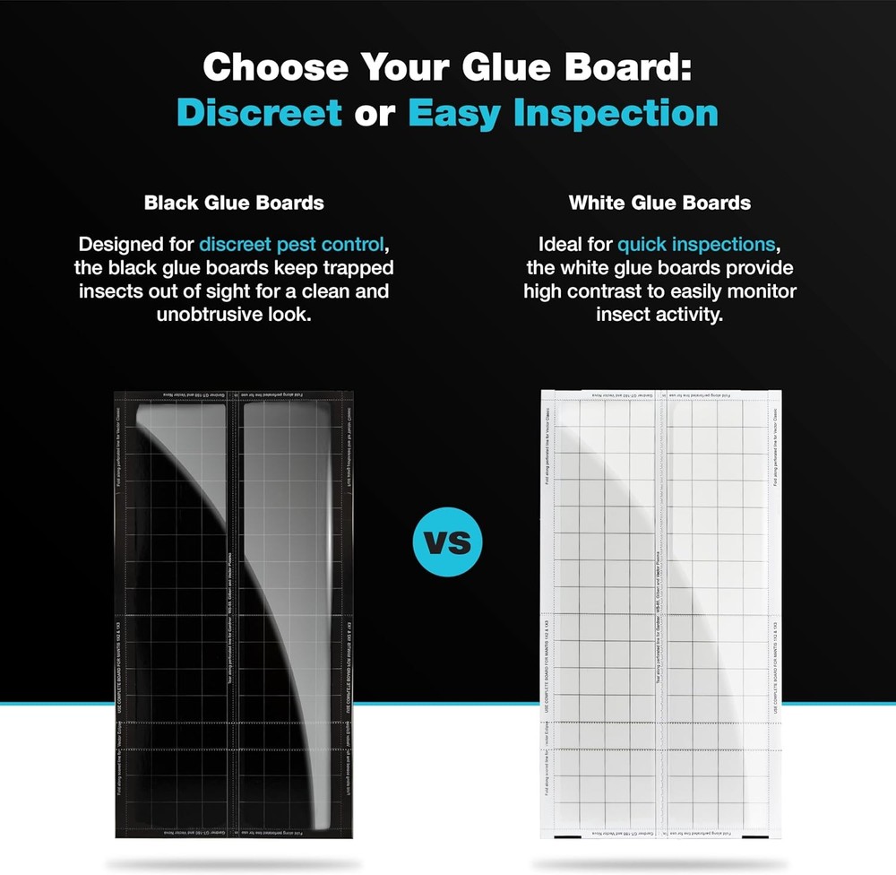 Catchmaster Vector UV Fly Light Replacement Glue Boards, No Pheromones