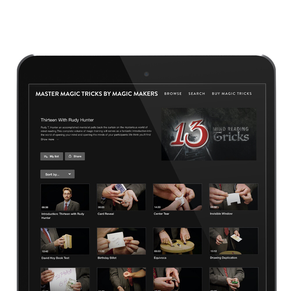 Thirteen 13 Mind Reading Tricks