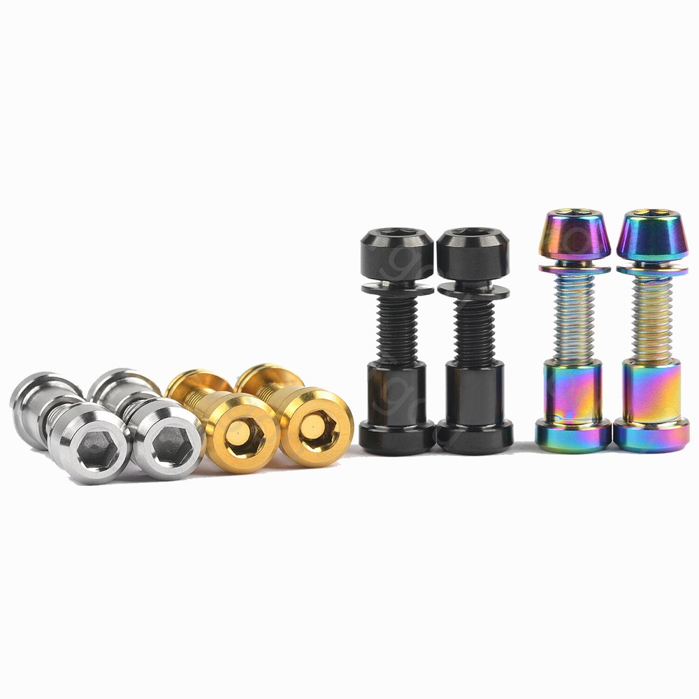 Titanium Screws M5x16/18/20 Handlebar Bolt Counter Locking Rear Fork Locking Nut