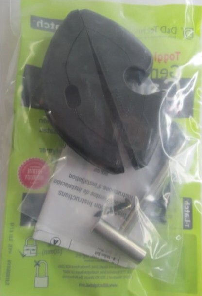 D&D TECHNOLOGIES TL01 T-Latch Action Gate Latch, Padlock Gravity Gate Latch, for