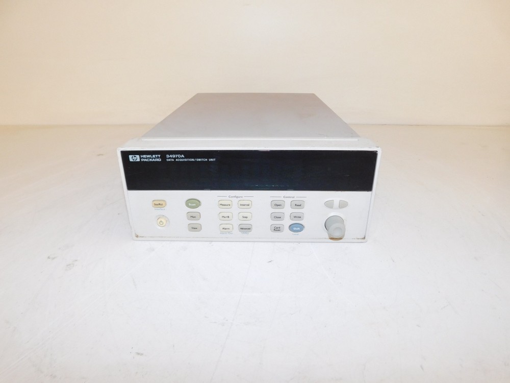 HEWLETT PACKARD HP  34970A DATA ACQUISITION/SWITCH UNIT (LWP59)