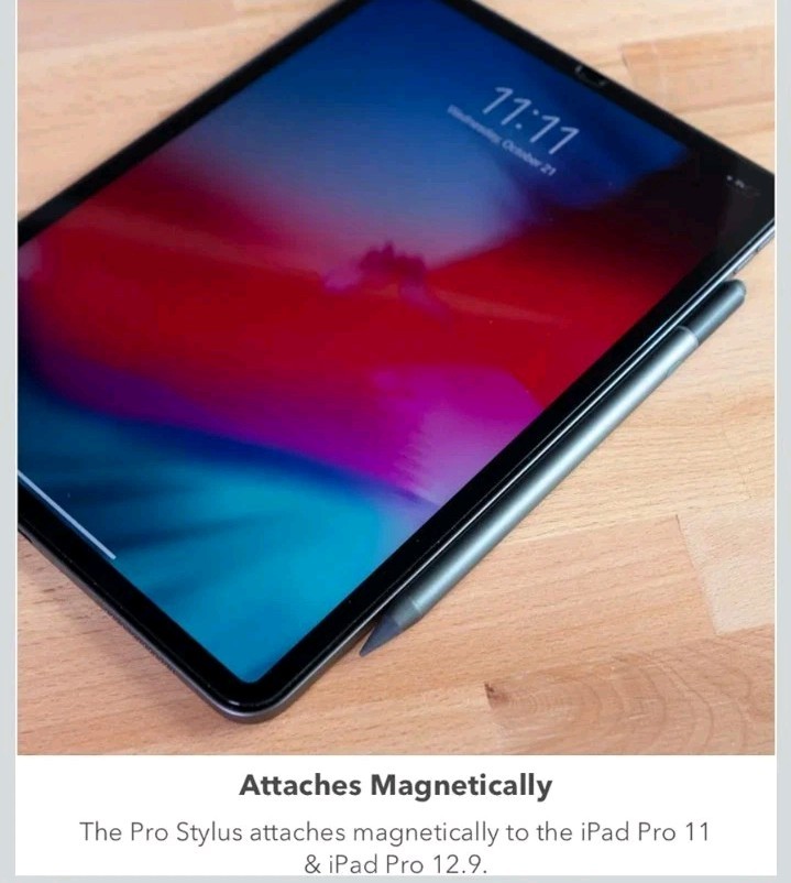 ZAGG Pro Stylus with Active & Capacitive Tips, Palm Rejection, Tilt Recognition,