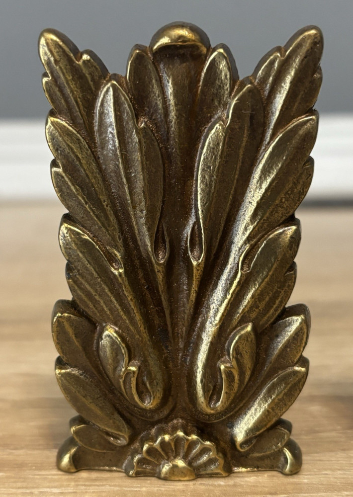 Set of 4 Leaf Flower Drawer Handle Pulls Cabinet