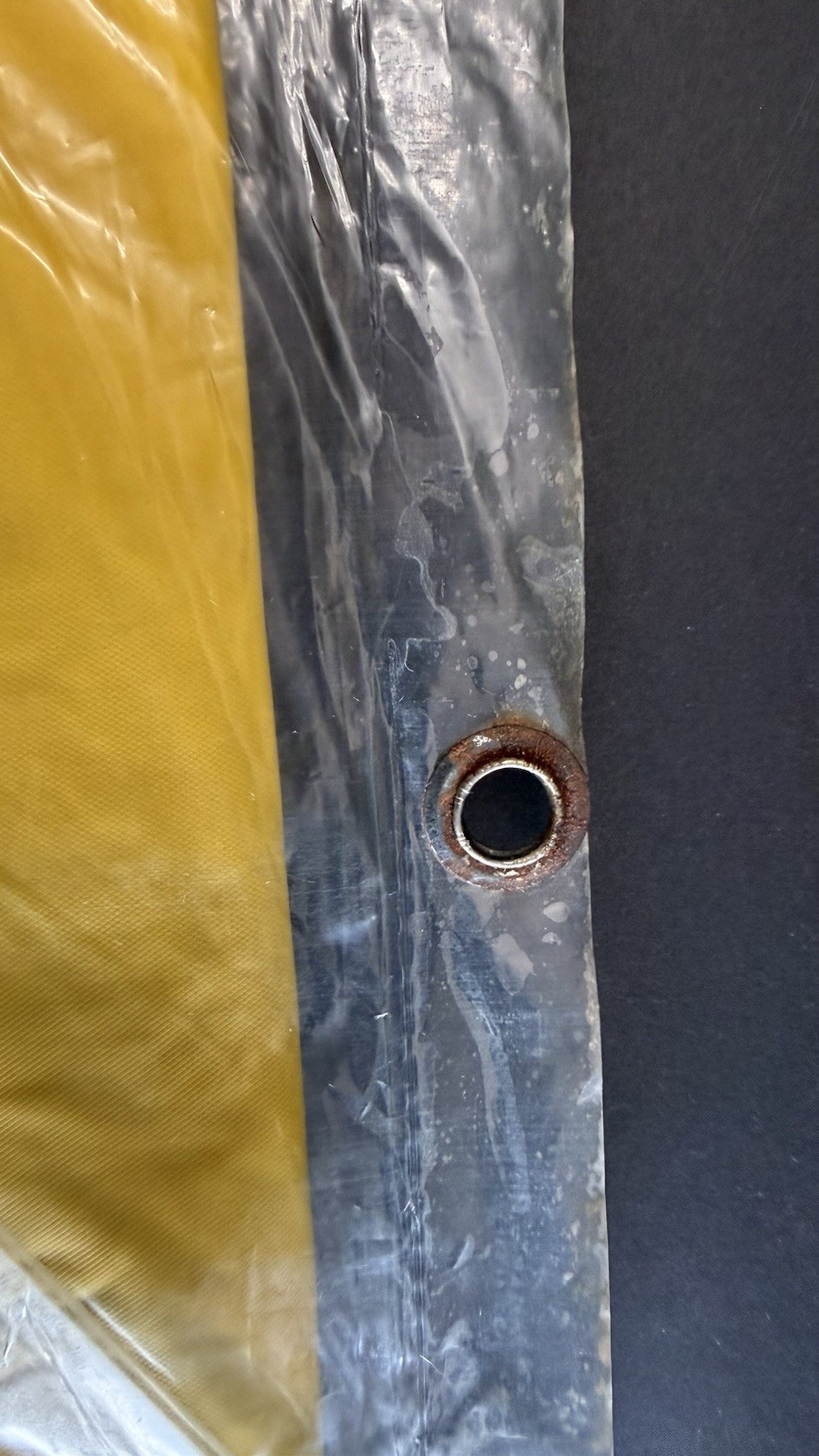 2 Vintage Disney Adult Poncho Vinyl Yellow Mickey Mouse One Size Fits All