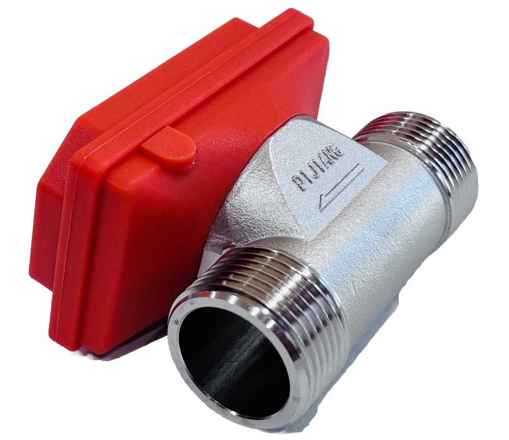 Stainless Digital Flow Meter G1 Thread 10-120L Per Minute