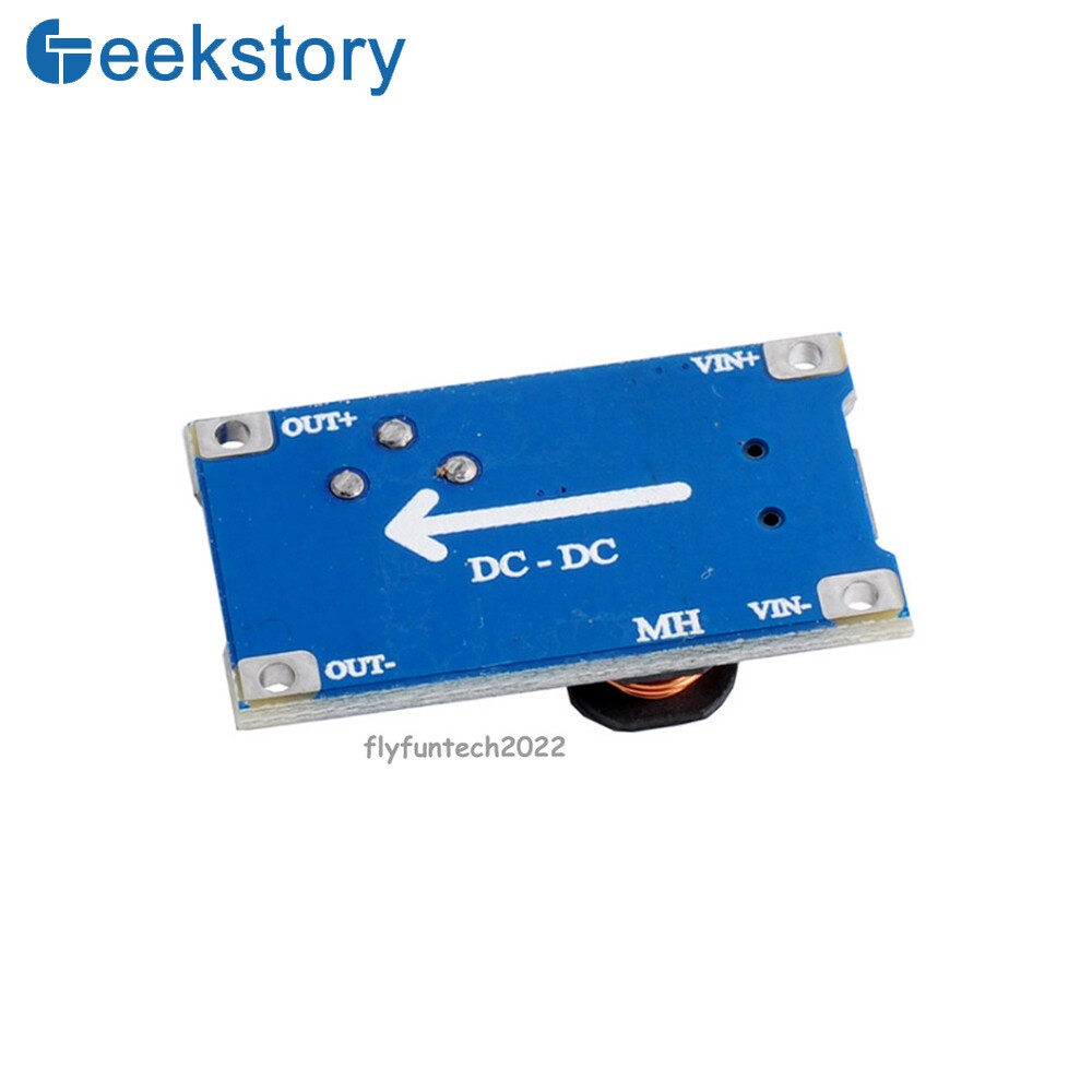 5PCS DC-DC Step-up Module 2A Adjustable Booster Board Micro USB interface