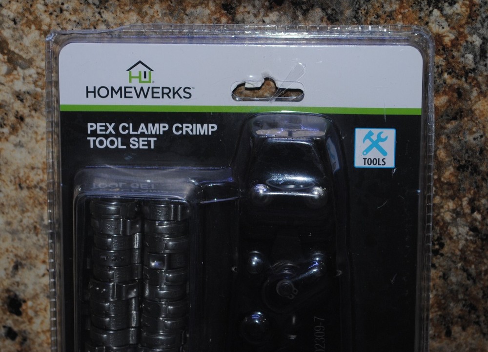 Homewerks 511 7100 PEX Clamp Crimp Tool Set