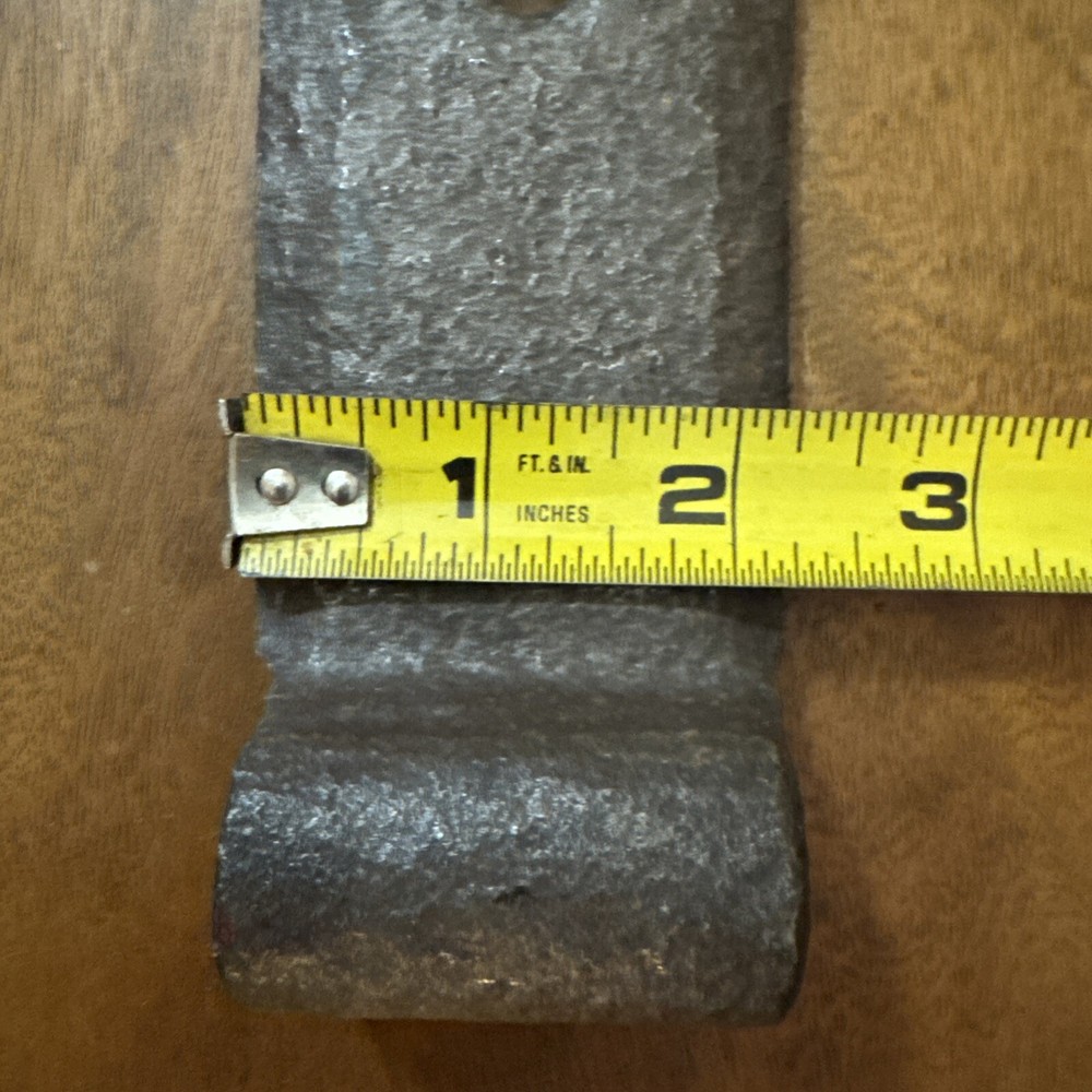 Antique Hand Forged 22” Wrought Iron Hinge