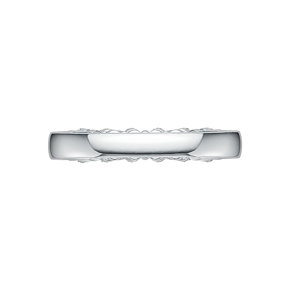 Sterling Silver Semi Mount Ring Setting Oval OV 4X3mm 6-Stone Ring