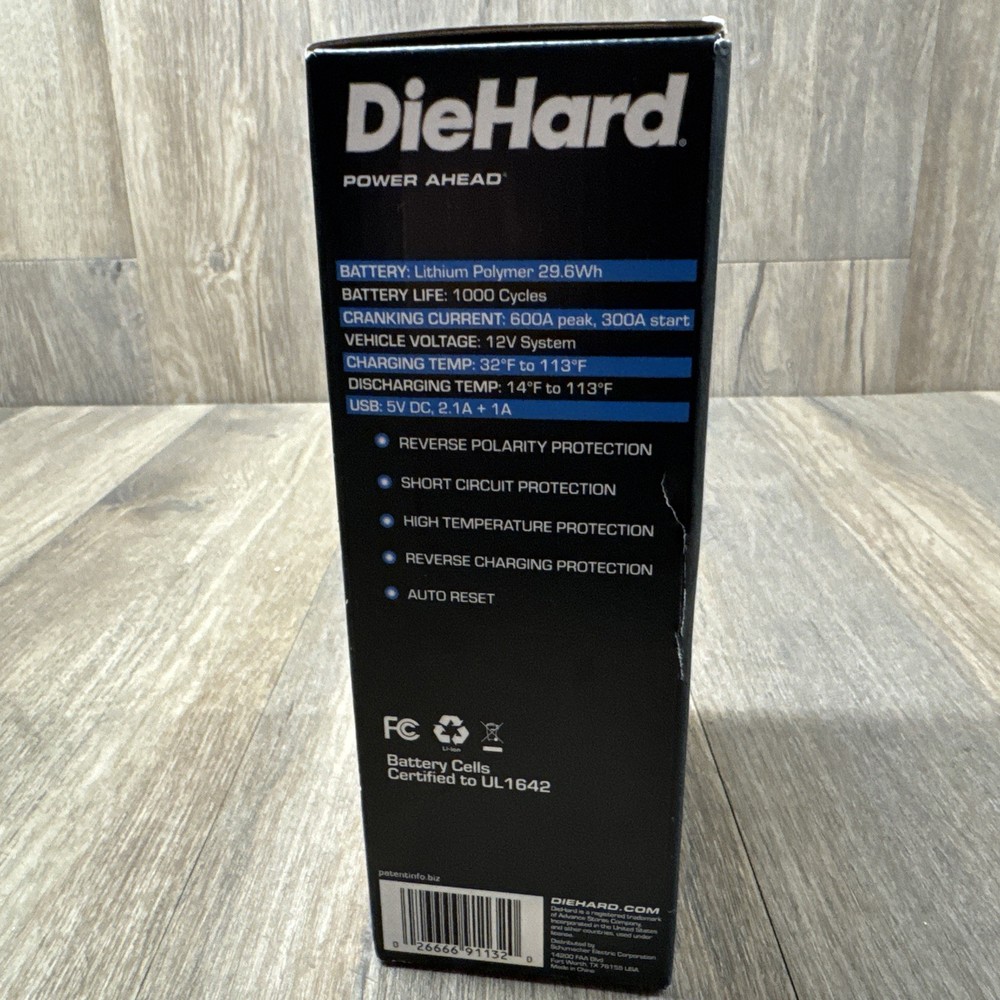 DieHard Power Ahead Lithium-ion Power Pack & Jump Starter