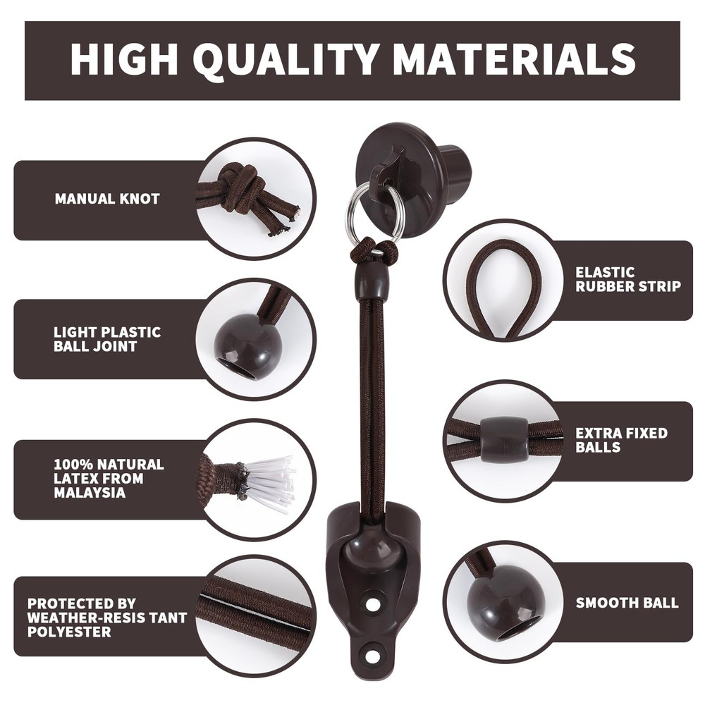 Roller Shade Hardware coolaroo Replacement Parts Bungee Cords wit...