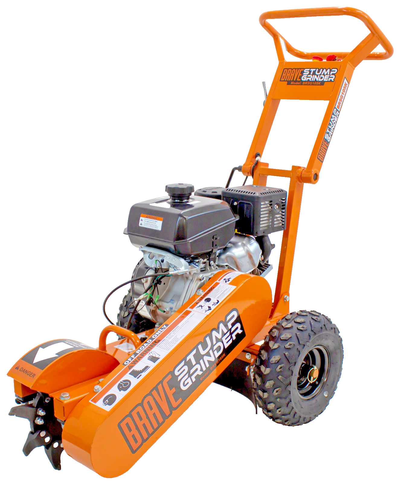 Brave Stump Grinder | 14 HP Kohler Engine - 12" Cutter Wheel - CLOSEOUT PRICE