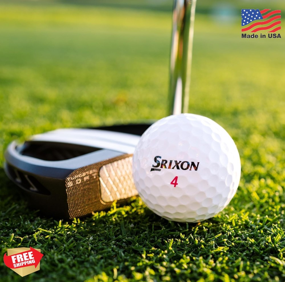 Srixon Soft Feel Lady Golf Balls White 12 Pack FastLayer Core