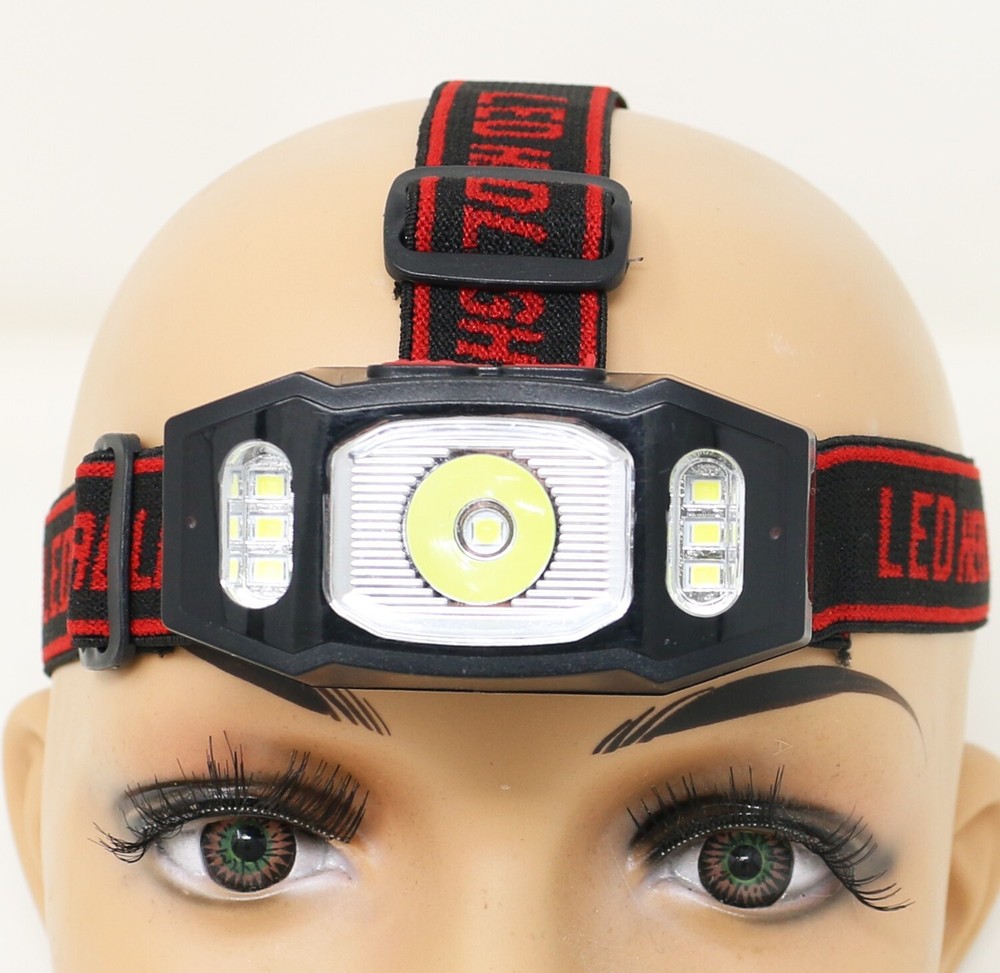 Headlamp Flashlight, USB Rechargeable Led Head Lamp, Headlight with 3 Modes
