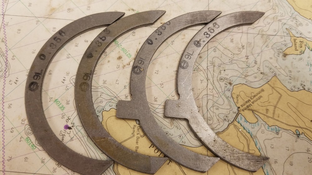 Westerbeke 031047 31047 Thrust Washer Set 0.356