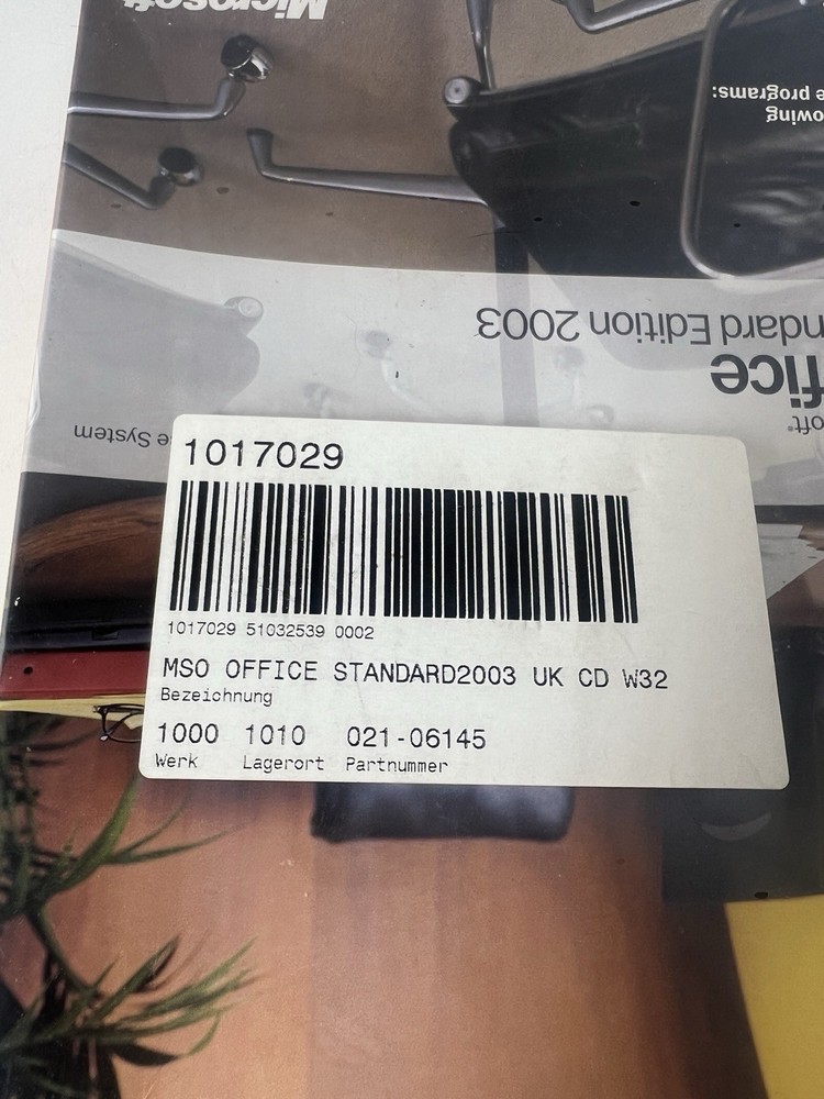 Microsoft Office 2003 Professional Edition - NEW & SEALED 1017029