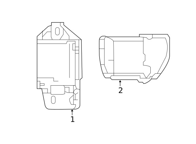 Genuine Nissan Blind Spot Detection System Warning Sensor 284K1-9FV1A
