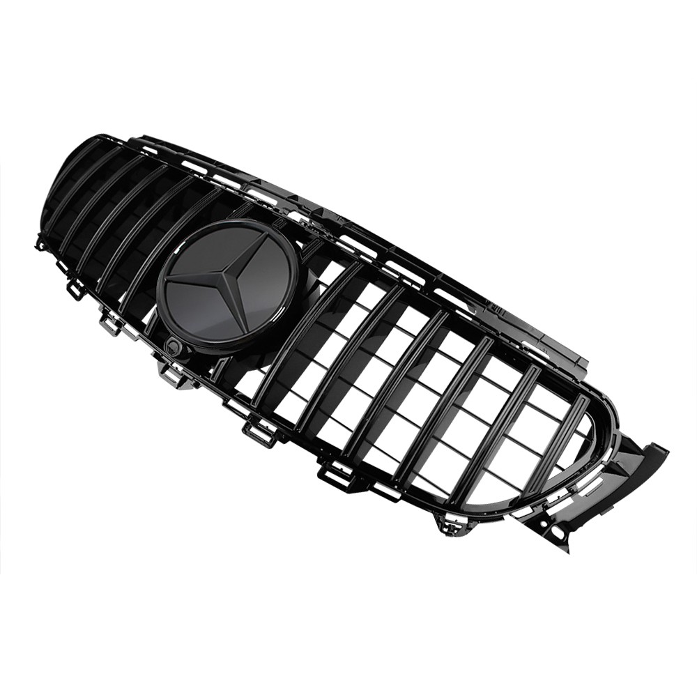 Front Grille W/Emblem For Mercedes Benz W213 E-CLASS E300 E350 E43 AMG 2016-20