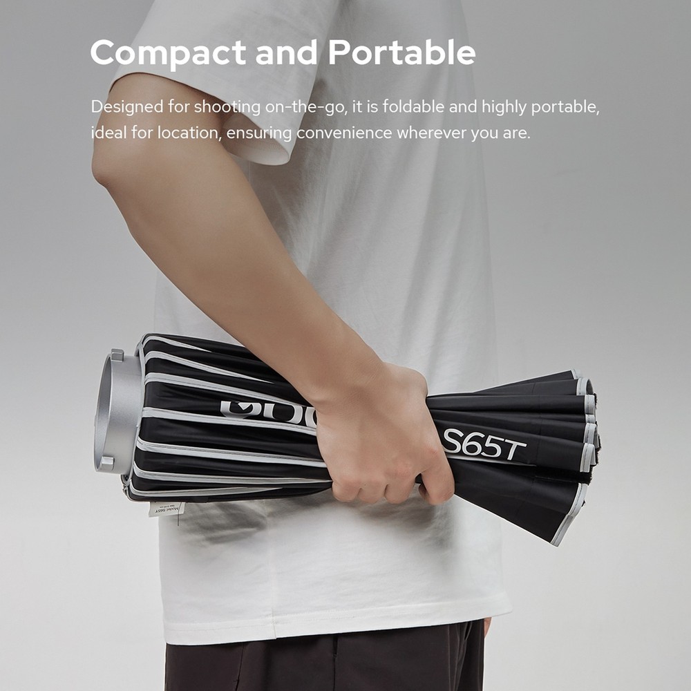 Godox S85T Quick Release Foldable Umbrella Softbox with Standard Bowen Mount & D