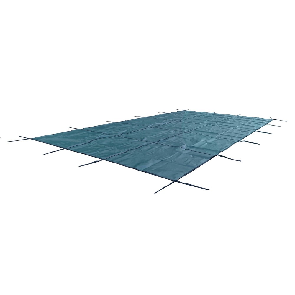 LABLT Inground Pool Cover Safety For Rectangle Swimming , Mesh Solid Pool Cover