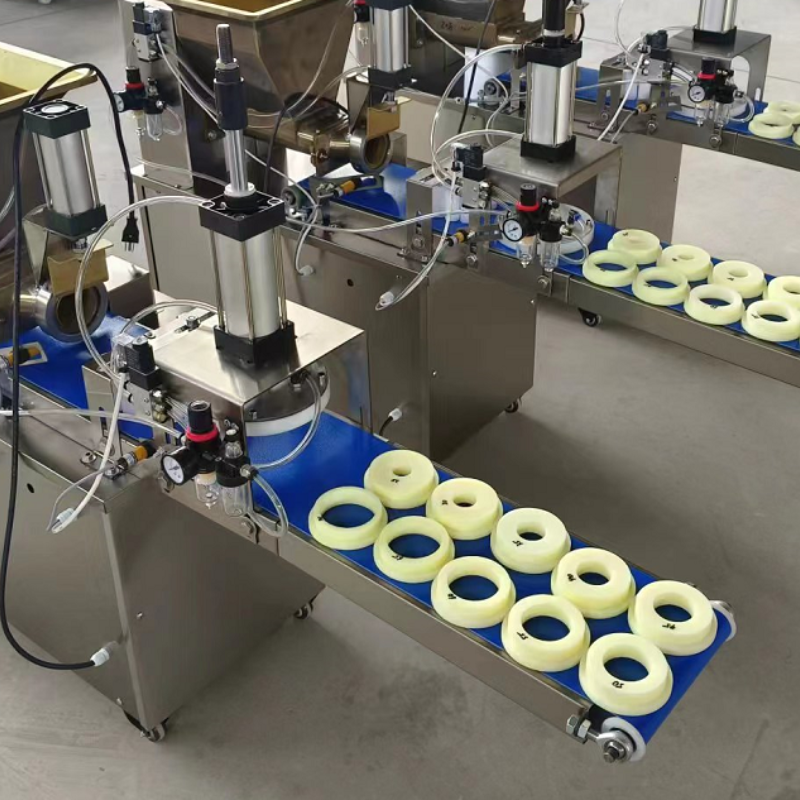 110V Automatic Dough Divider Cutter Roller Pizza Pastry Sheeter Press Machine