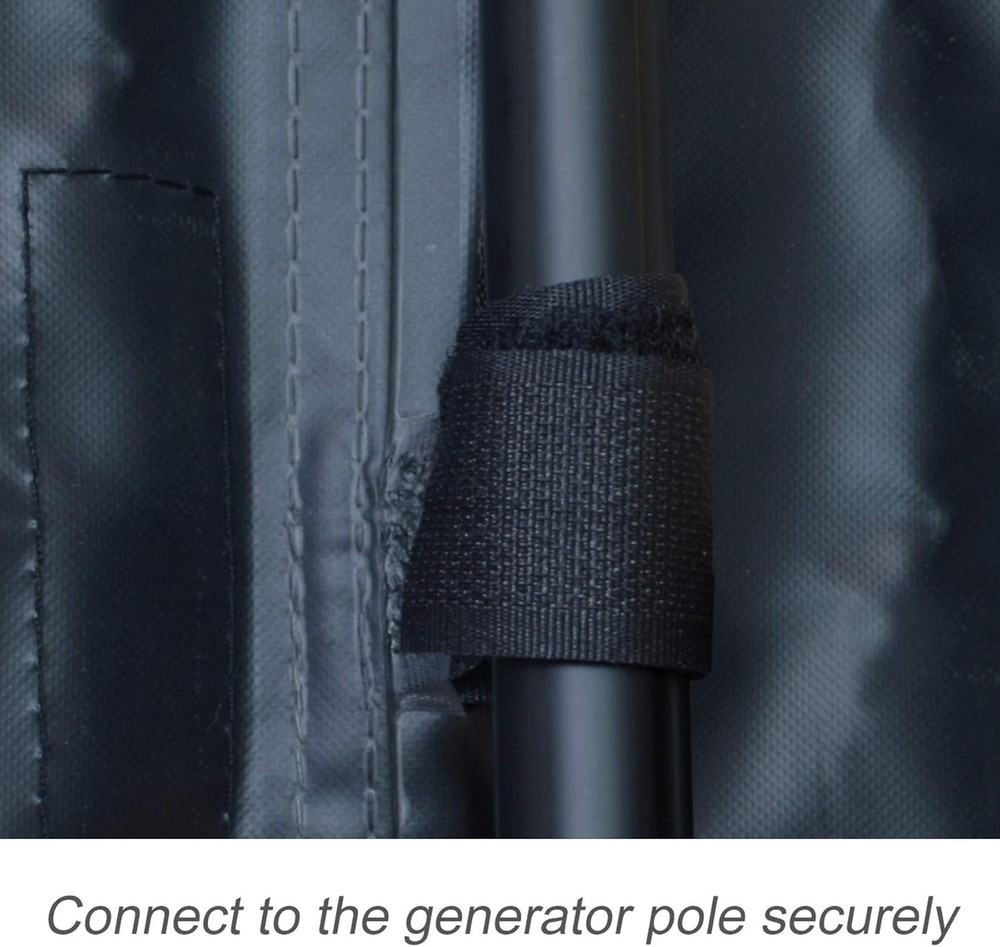 600D Polyester Generator Cover - Waterproof & Tear Resistant