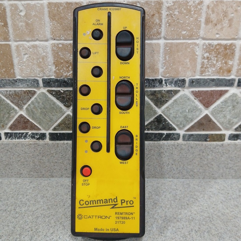 Remtron 21T20 Command Pro Crane Remote.Tested In Great Workong Condition