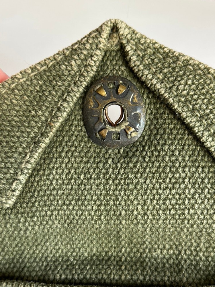 Original WWII US ARMY Infantry M1942 First Aid Carlisle Bandage Carry Belt Pouch