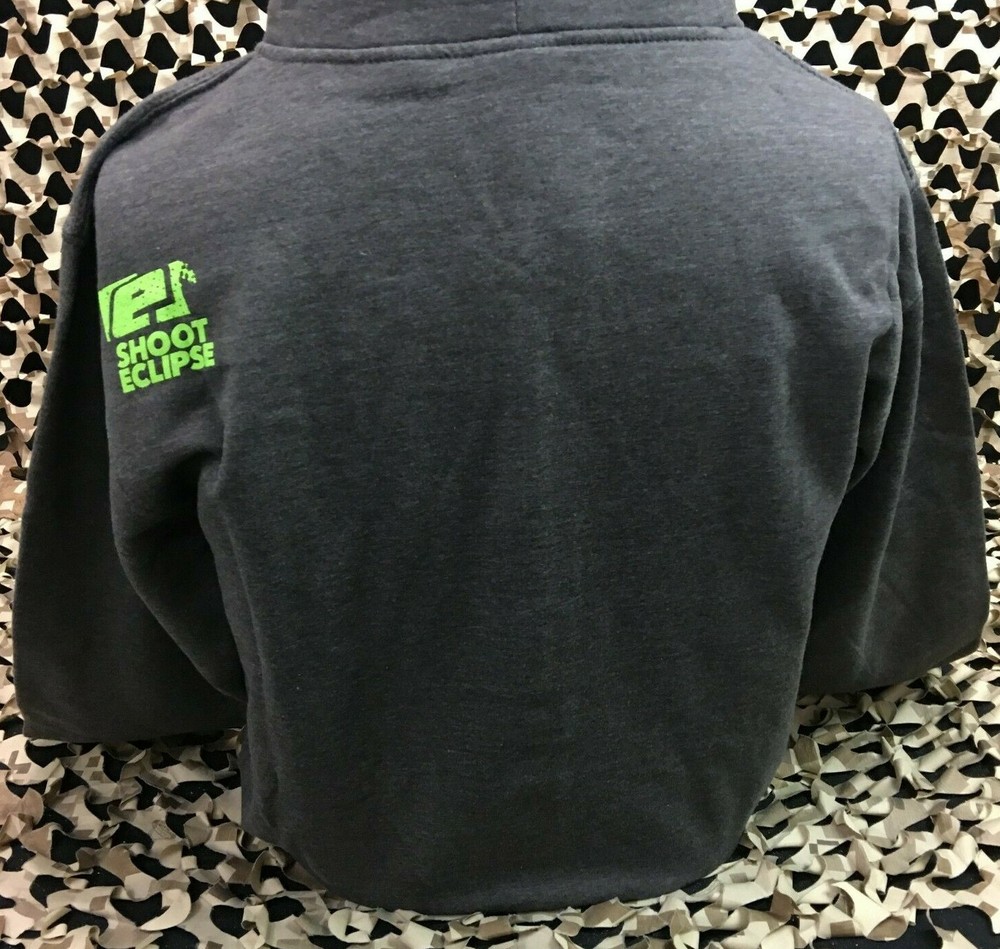 NEW MEDIUM Planet Eclipse Terminal Zip Up Zoody Sweatshirt - Graphite