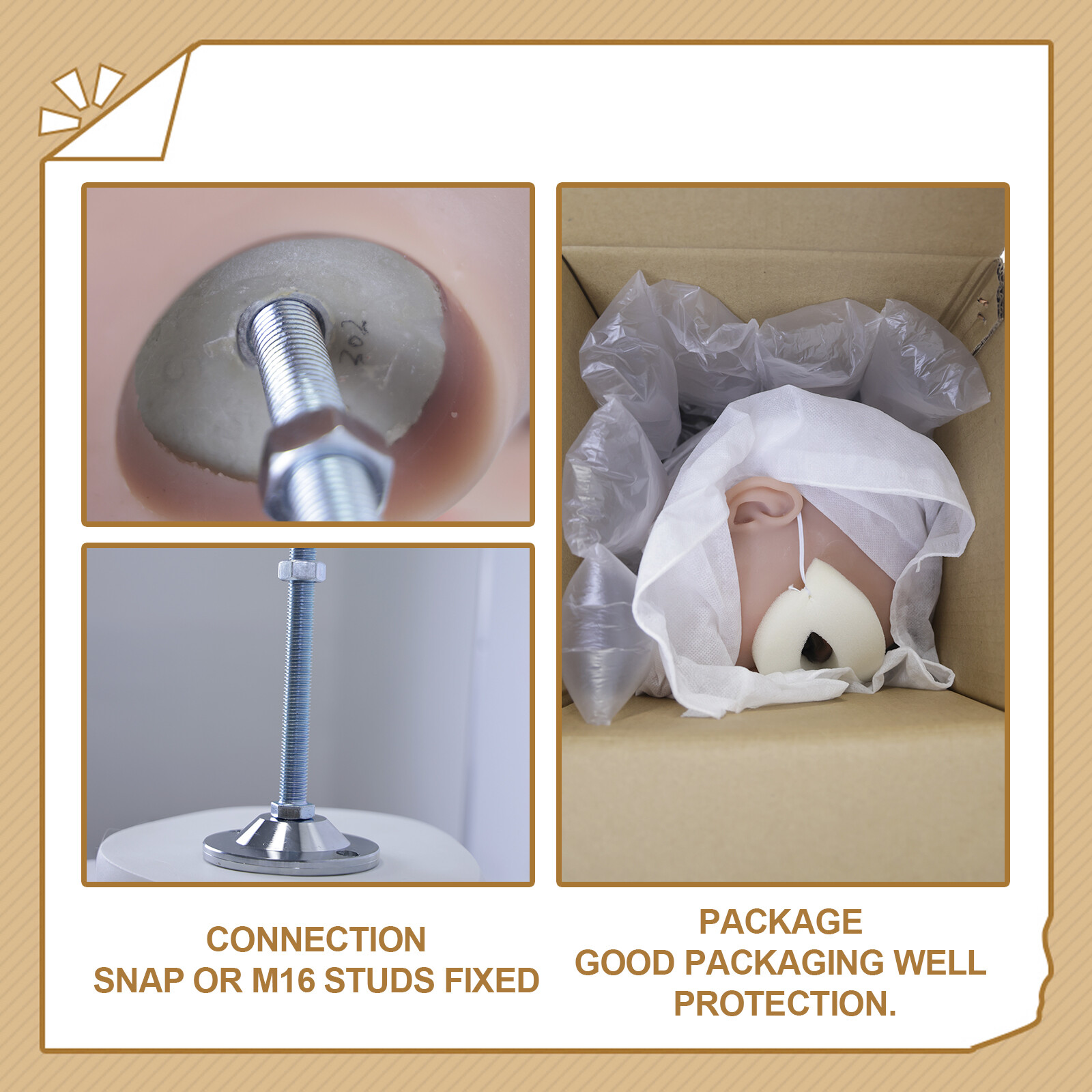 Oral Sex Toys Realistic TPE Skeleton Adult Love Toy Sex D-oll Head US(Only Head)