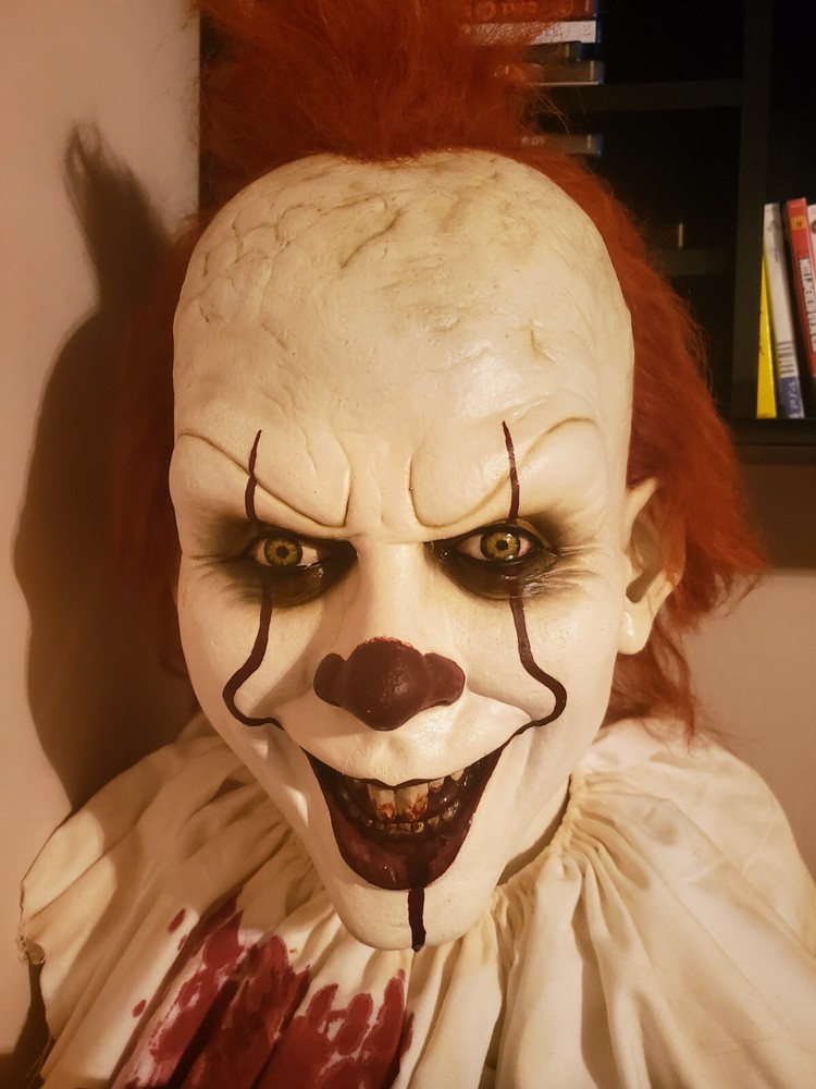 Pennywise Hyper Silicone Bust 1:1 scale