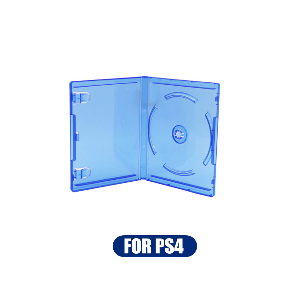 For Sony PS5 PS4 Replacement CD Game Case Disk Holder Cover Protective Box Blue