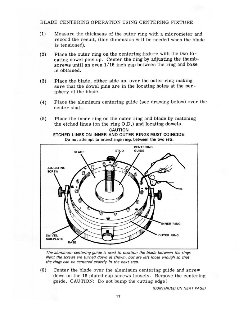 DoALL Model 70 I/D & 80 I/D Micro Slicer Operator Instruction Manual #1434