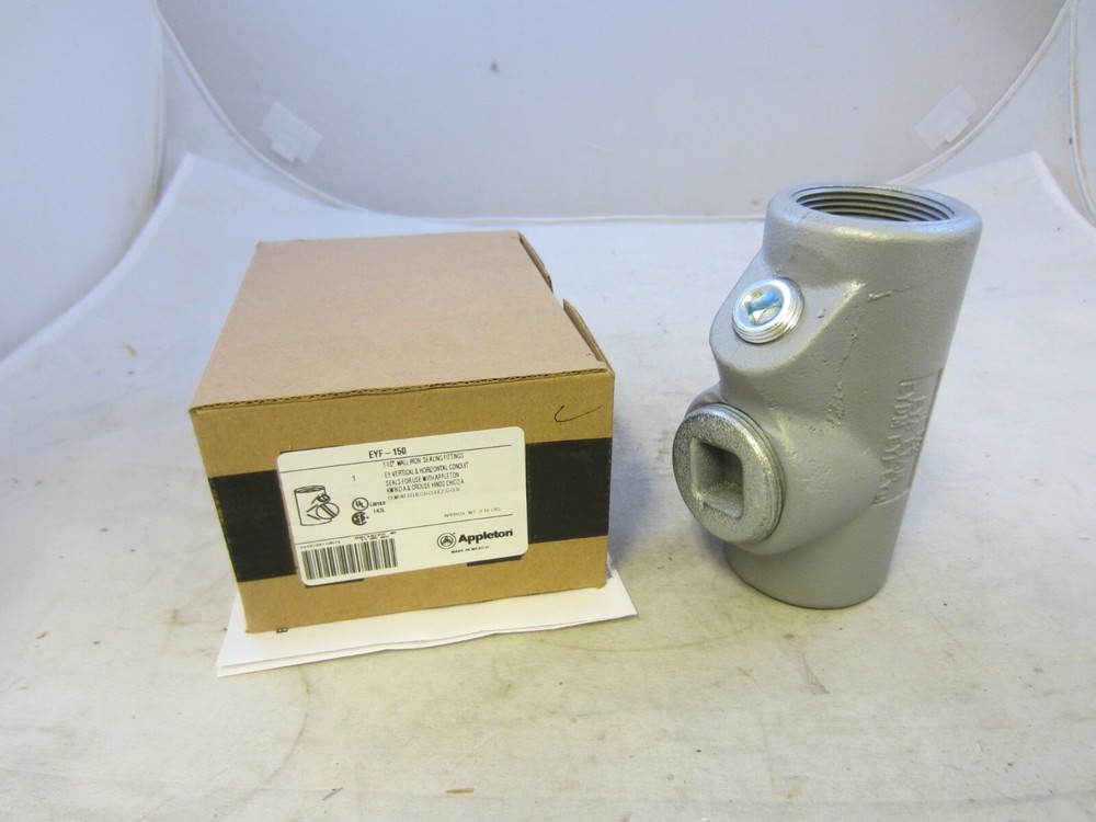 APPLETON EYF150 1-1/2" EXPLOSION PROOF SEAL OFF EYS CROUSE HINDS *SAME DAY SHIP