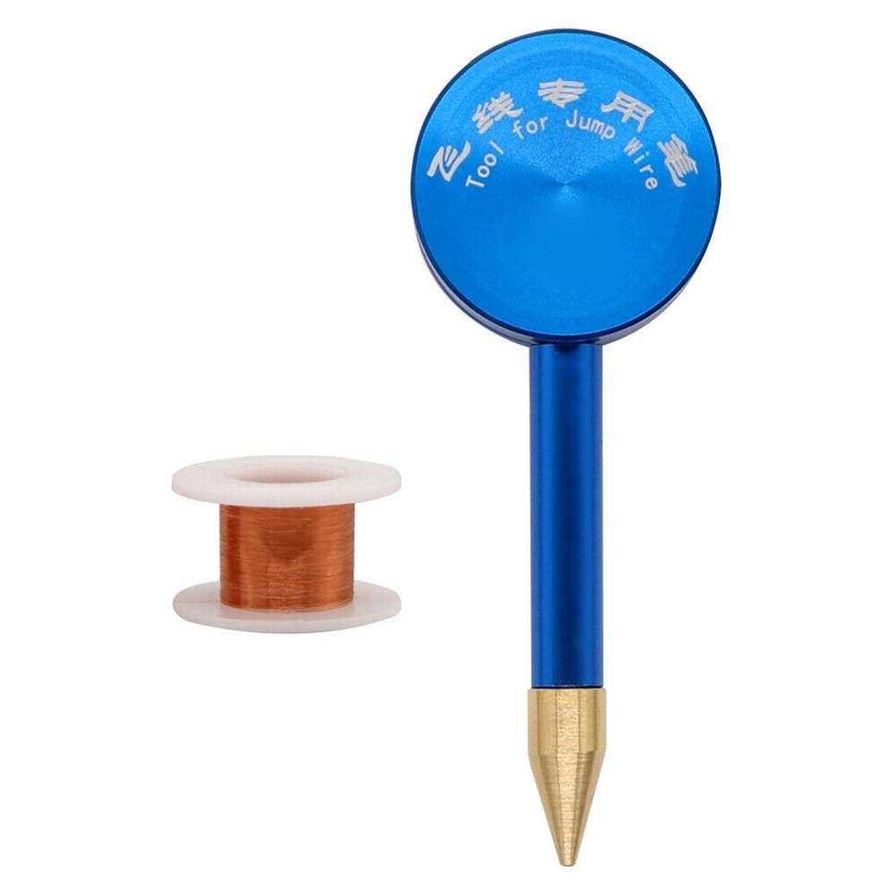 Chip Jumer Wire Welding Auxiliary Tool For 0.02mm PCB Link PCB Reel High Quality