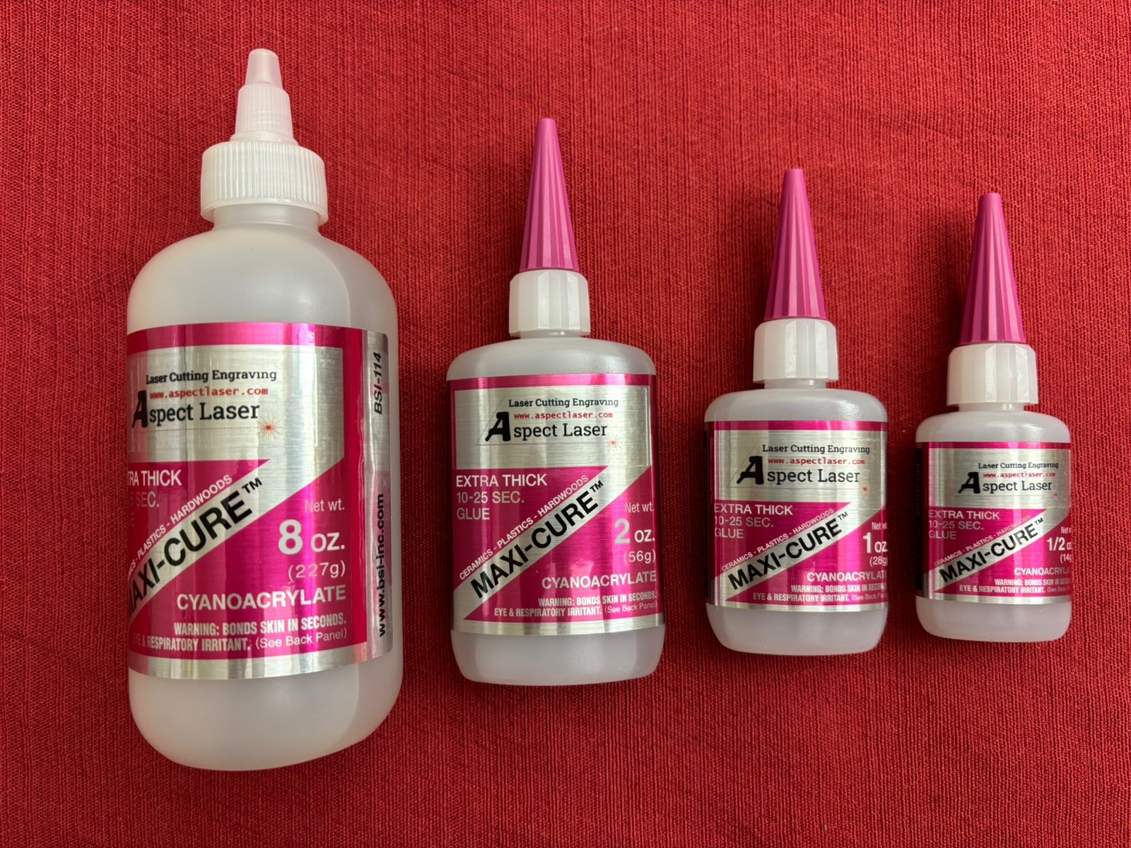 Bob Smith Maxi-Cure Extra Thick Glue NEW Versatile Glue Various Sizes