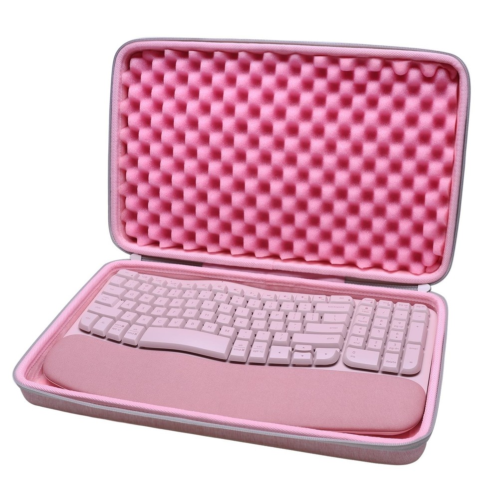 LTGEM Case Compatible with Logitech Wave Keys MK670 Wireless Ergonomic Keyboa...