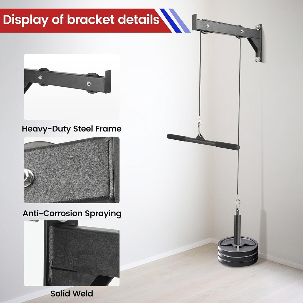 Cable Pulley System, LAT Pull down Machine, Weight Pulley System, Cable Machine,