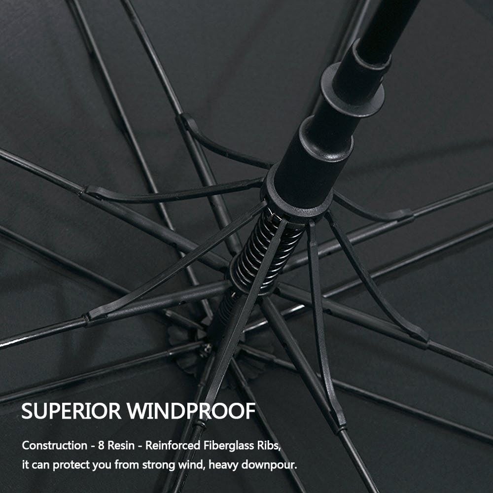 Ultimate 54-Inch Automatic Open Golf Umbrella - Windproof & Waterproof Canopy