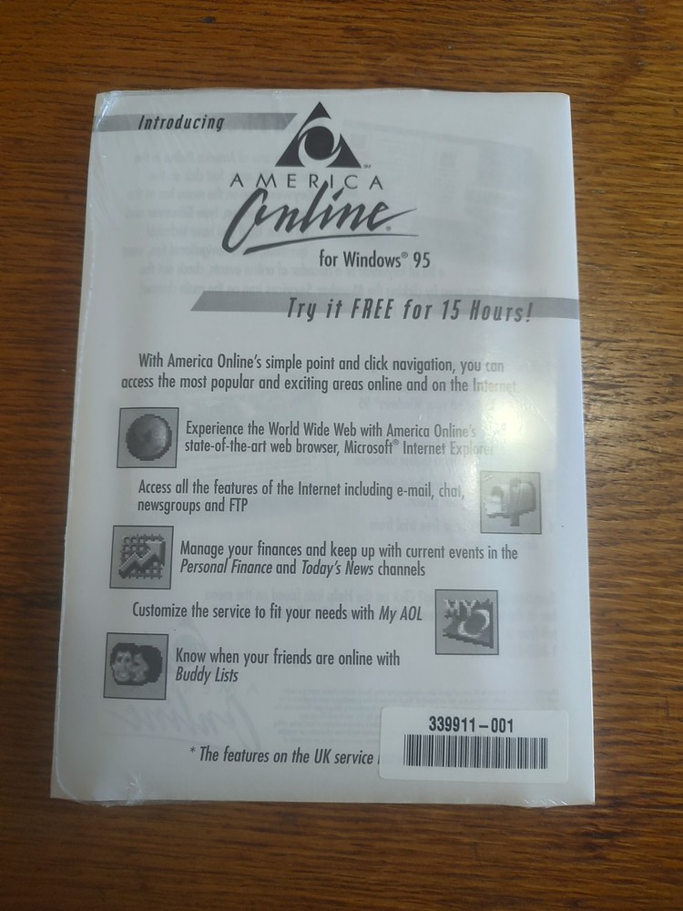 Microsoft Windows For Distribution With New PC -Compaq- Unopened/Sealed