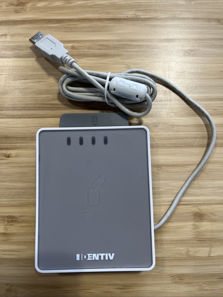 Identiv uTrust 4701 F RFID Card Reader W/ USB Cable