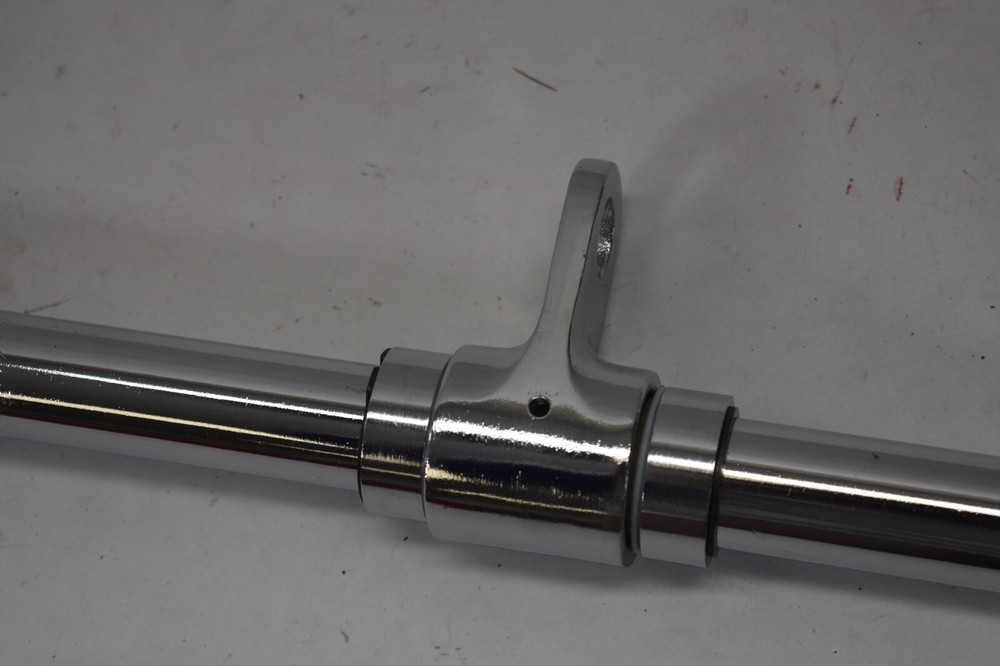 Lat Bar Pull Down Attachment For Cable Machine 20" L w Knurled Grip Tool