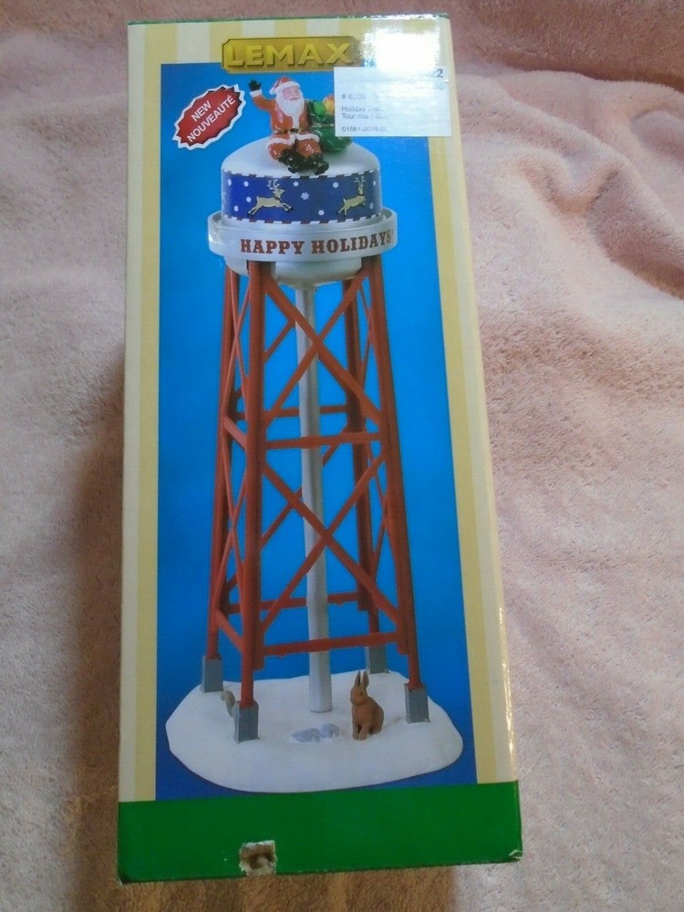 Lemax Holiday Tower Village Accessory in the Original Box