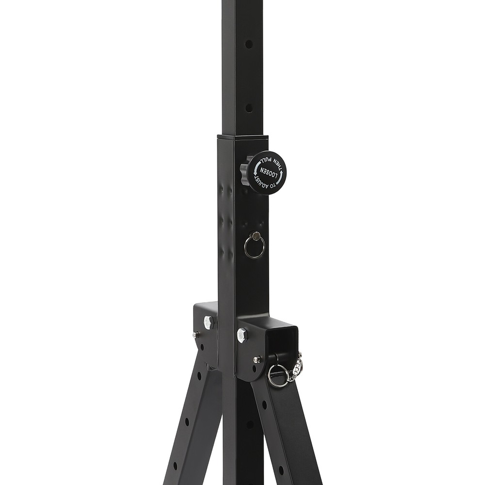 Adjustable Horizontal Bar Freestanding Pull Up Tower Dip Shelf For Home/Gym